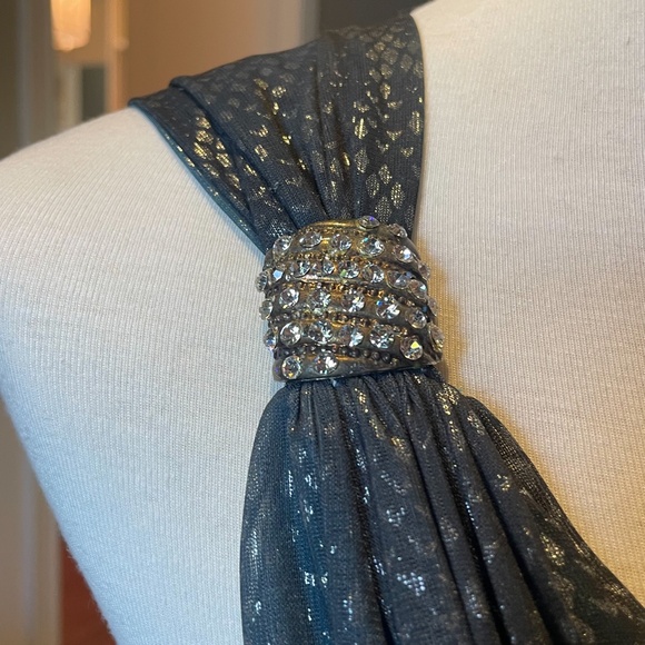 Emerald Green - Peacock Iridescent Gradient Gown - Picture 7 of 13